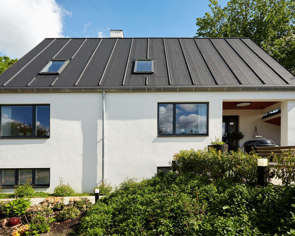 Facadeisolering af hus i Aarhus